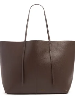 Abilla grain leather tote bag
