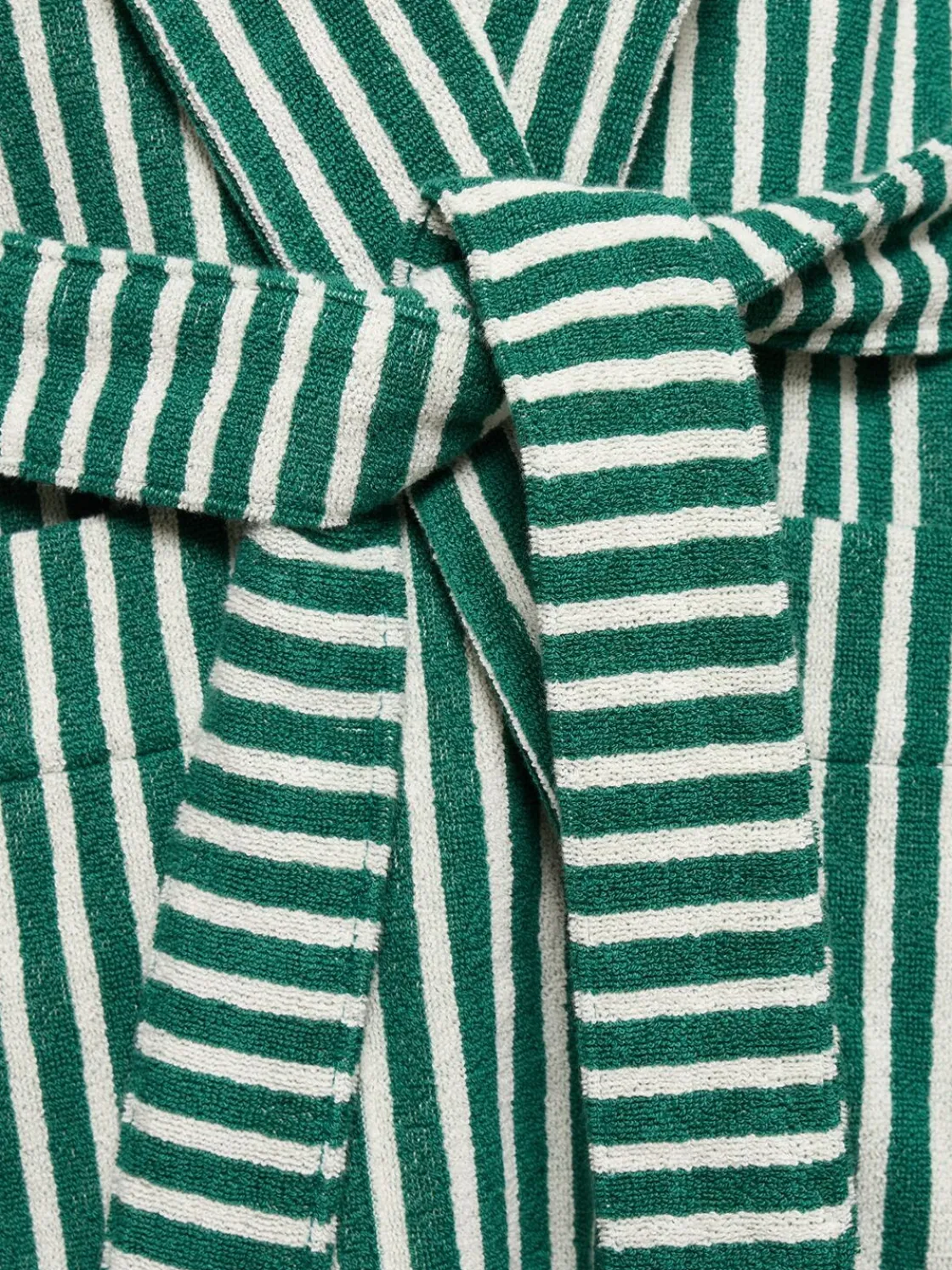 Accappatoio verde