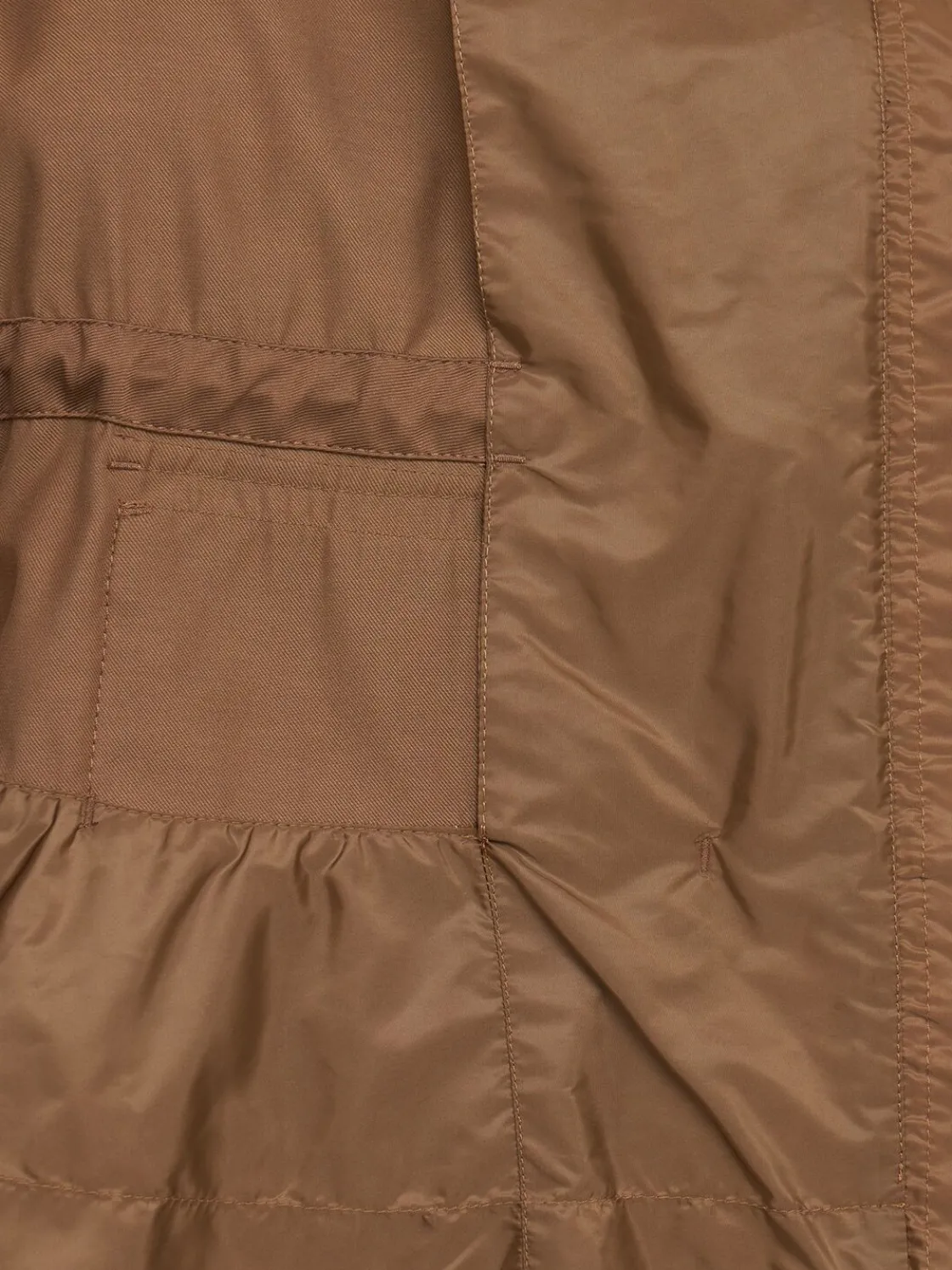 Adenium hooded tech & cotton jacket