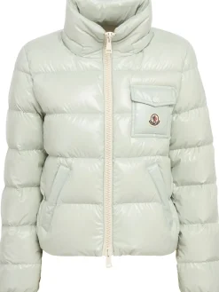 Andro nylon hooded down jacket