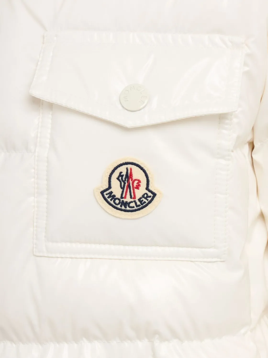 Andro nylon hooded down jacket