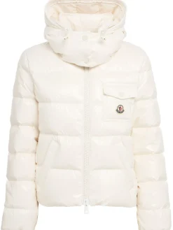 Andro nylon hooded down jacket
