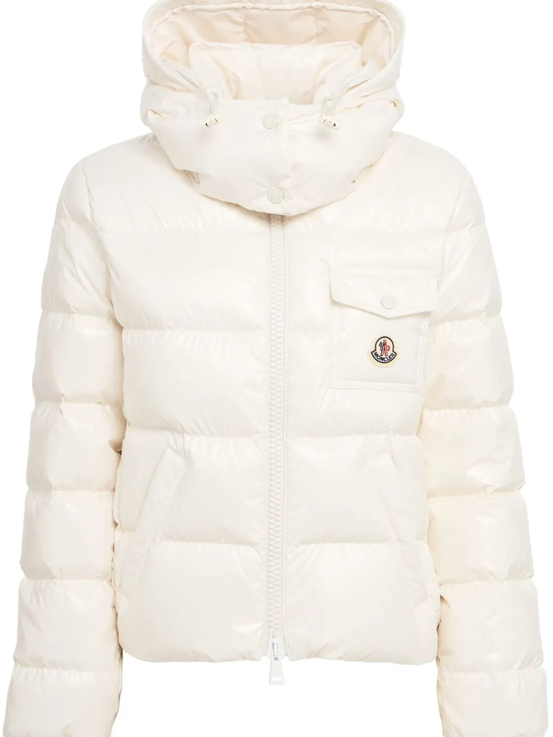 Andro nylon hooded down jacket