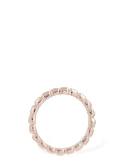 Anello Granelli in oro rosa 9kt