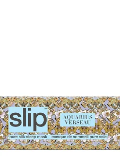 Aquarius printed silk sleep mask