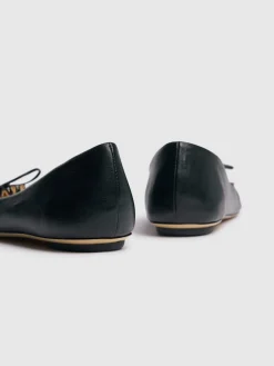 Ballerine in pelle