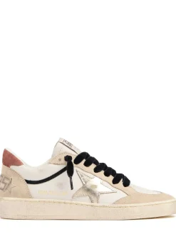 Ballstar laminated leather sneakers