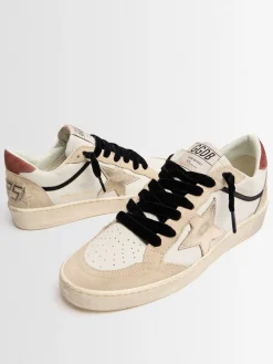 Ballstar laminated leather sneakers