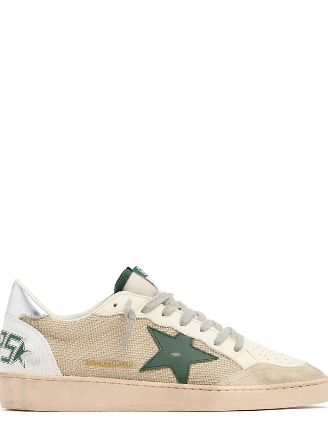 Ballstar mesh & leather sneakers