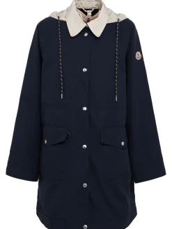 Begonia 3-in-1 cotton long down jacket