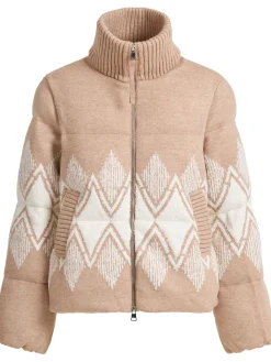 Belinda knit puffer jacket