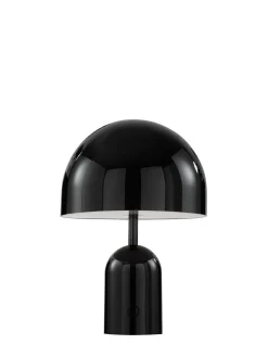 Bell portable black LED table lamp