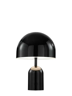 Bell portable black LED table lamp
