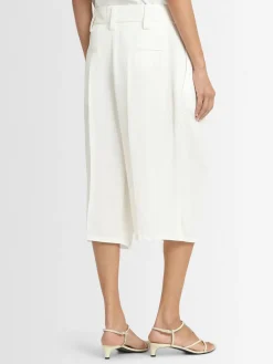 Bermuda in twill di viscosa