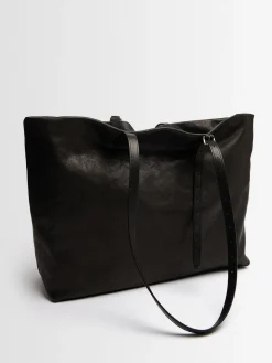 Bes leather tote bag