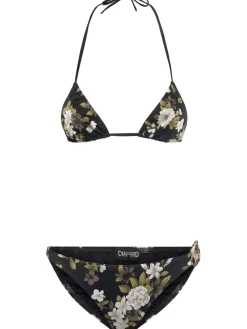 Bikini in jersey stampa floreale