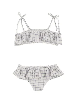 Bikini in misto cotone stampato