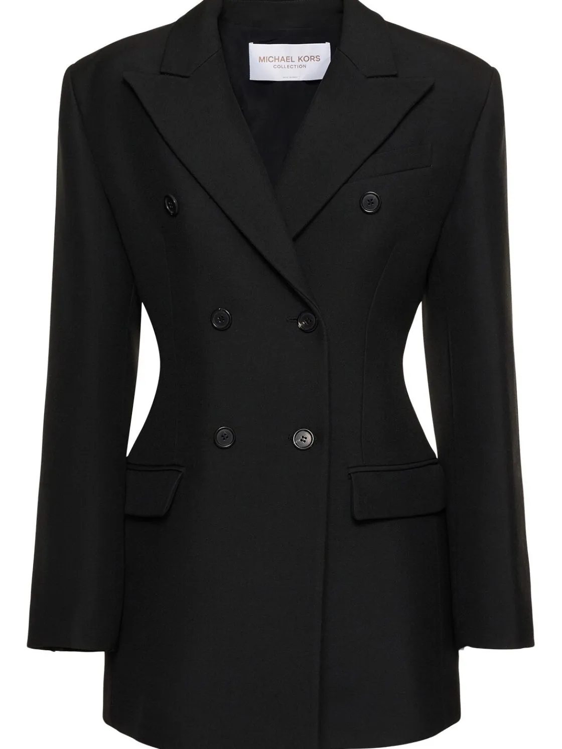 Blazer doppiopetto in gabardina