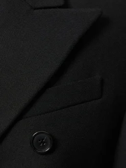 Blazer doppiopetto in gabardina