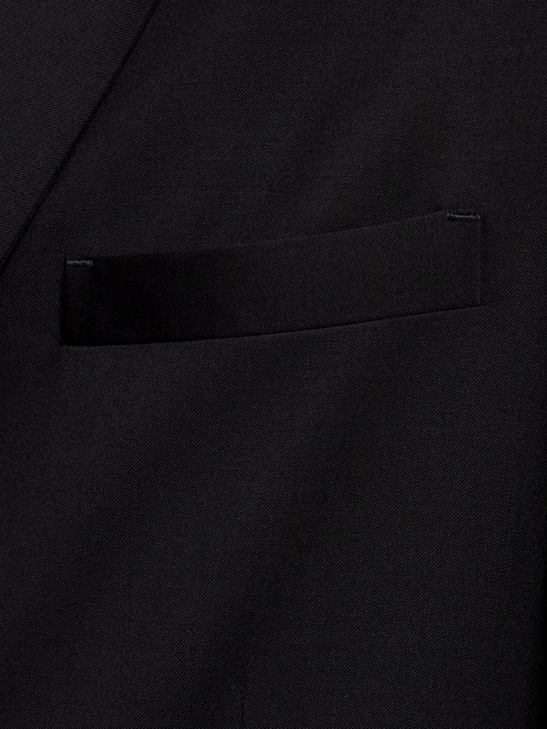 Blazer doppiopetto in twill di lana
