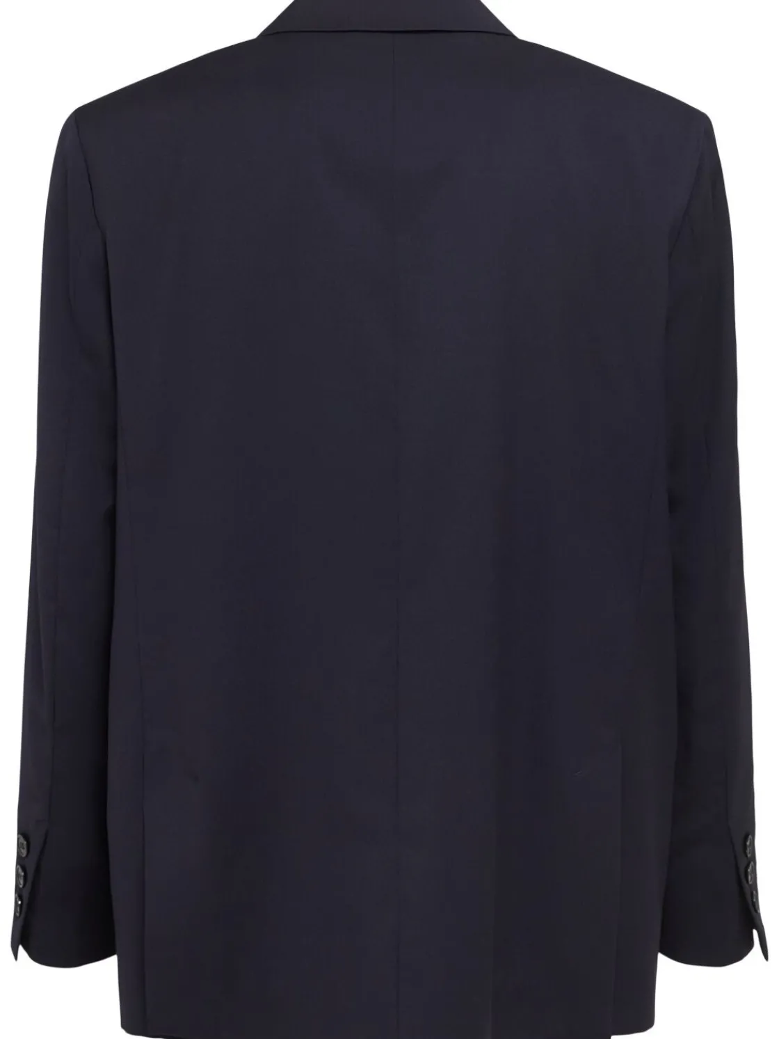 Blazer doppiopetto in twill di lana