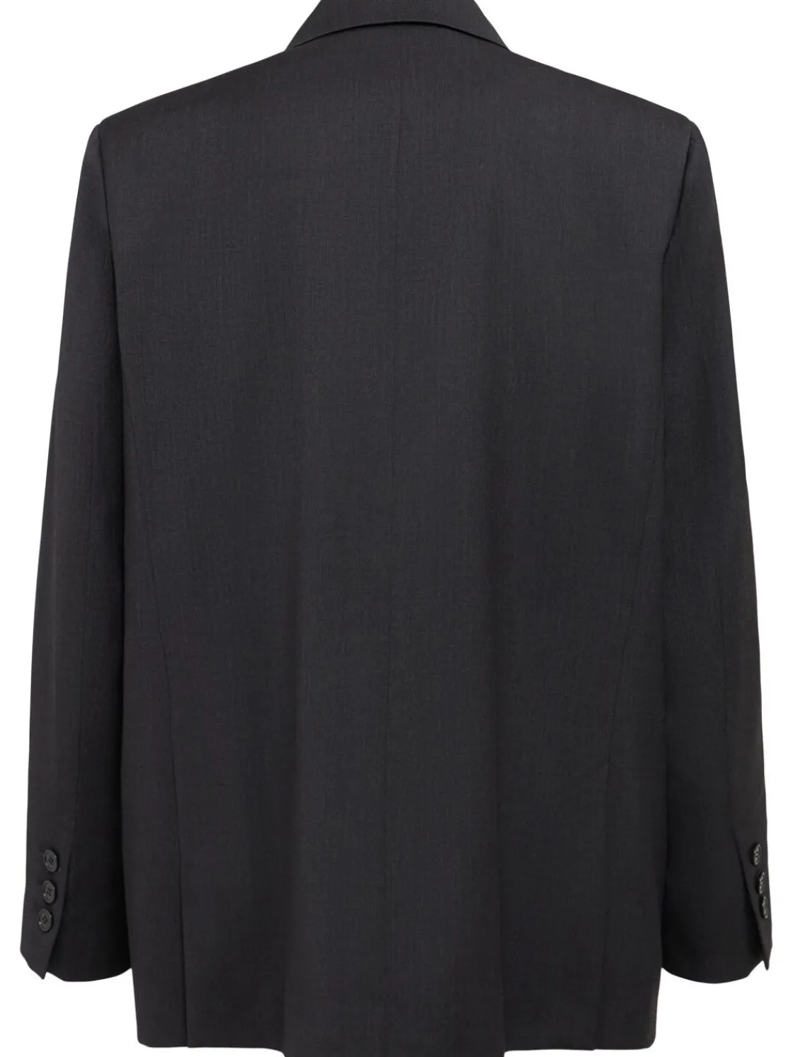 Blazer doppiopetto in twill di lana