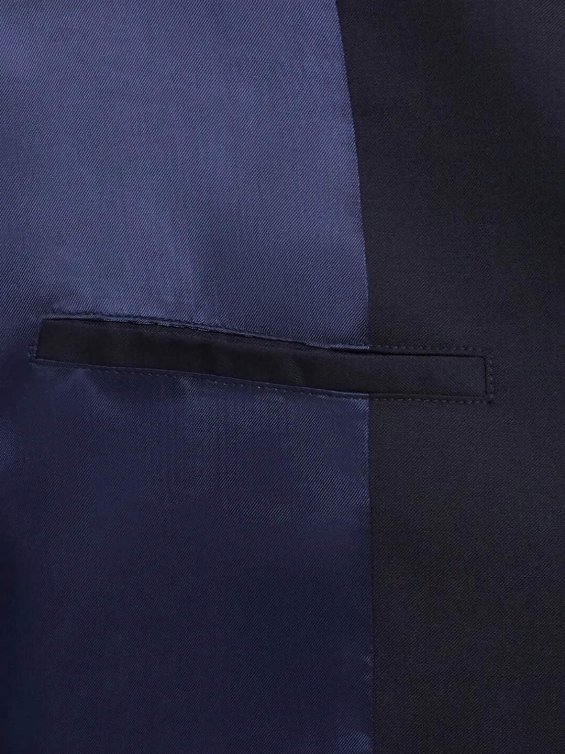 Blazer doppiopetto in twill di lana