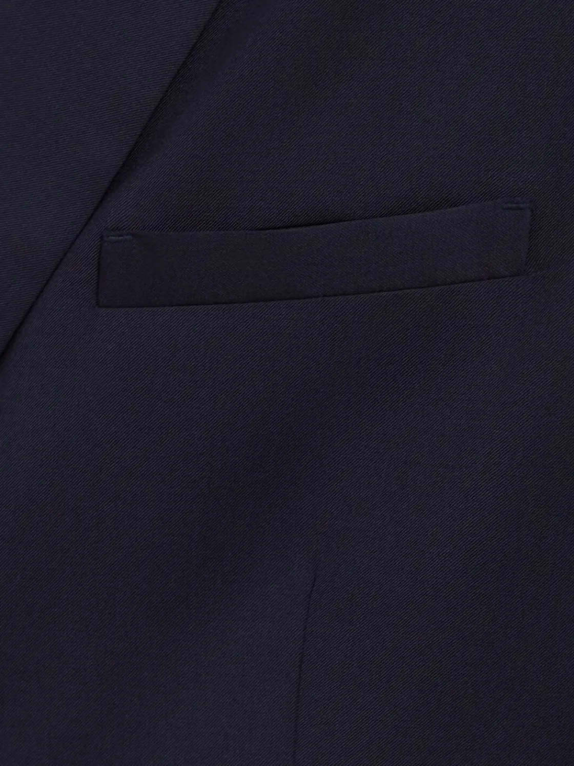 Blazer doppiopetto in twill di lana