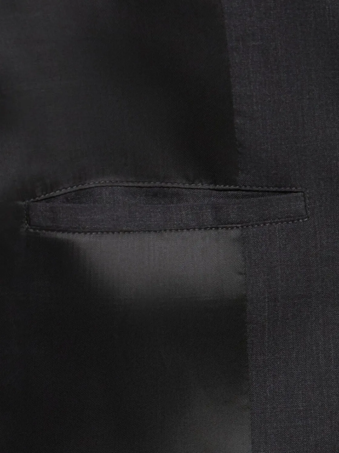 Blazer doppiopetto in twill di lana