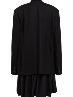 Blazer in misto lana trasformabile
