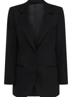 Blazer monopetto Freya in twill di lana