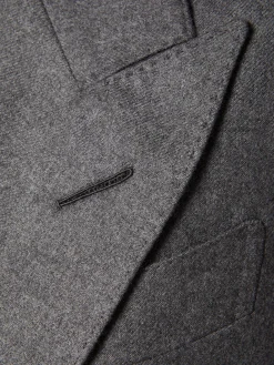 Blazer monopetto in cashmere