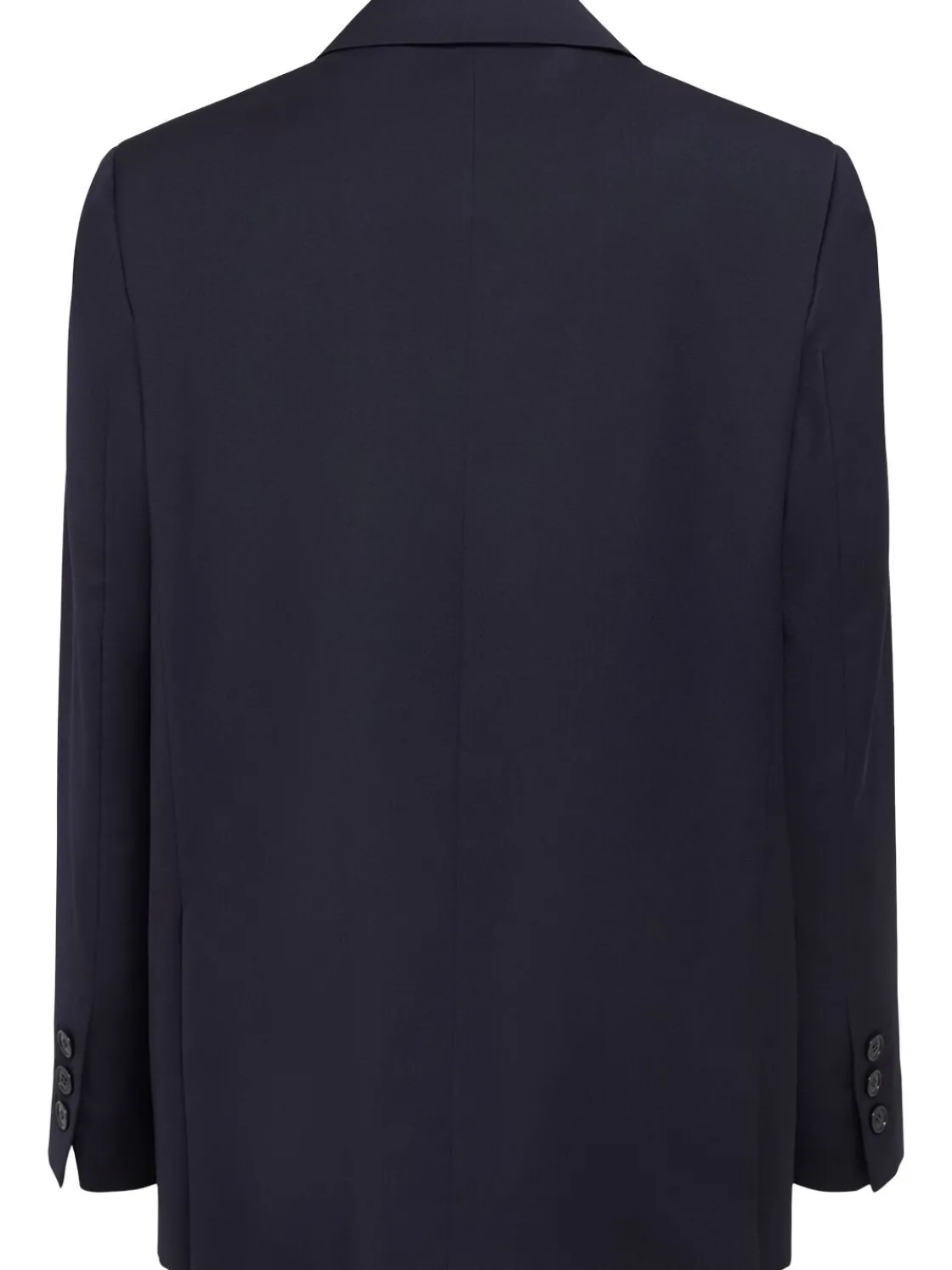 Blazer monopetto in twill di lana