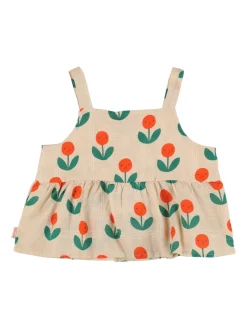 Blusa in cotone stampato