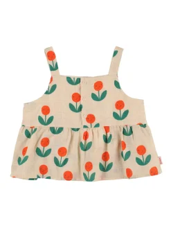Blusa in cotone stampato