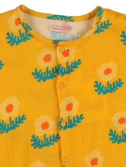 Blusa in cotone stampato