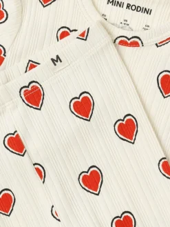 Body e pantaloni in jersey stampato