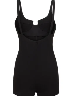 Body in maglia di misto lana