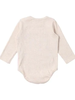 Body in misto di cotone organico stampato