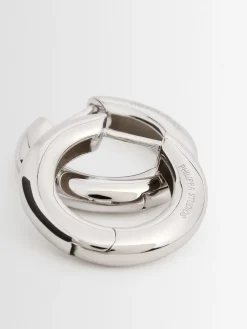 Bold large hoop earrings