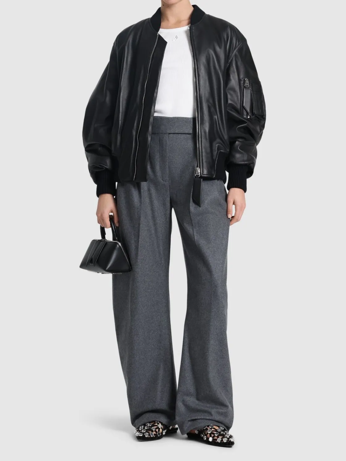 Bomber Anja in pelle