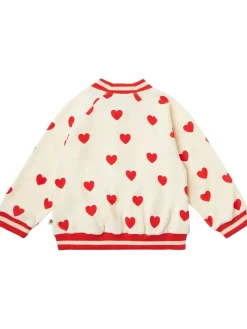 Bomber in misto cotone stampato