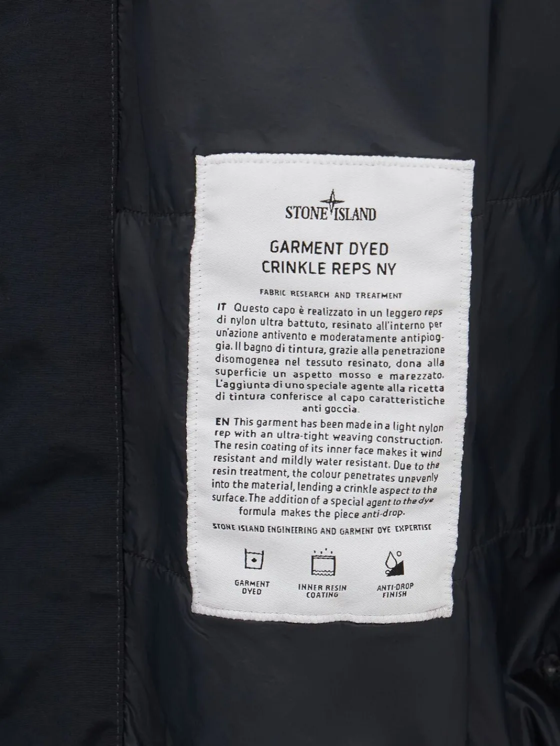 Bomber in nylon