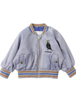Bomber in nylon stampato
