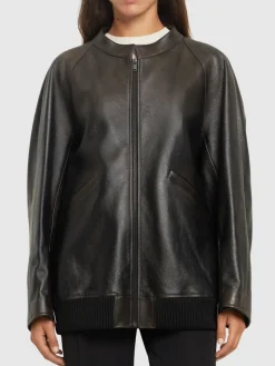 Bomber Kengia in pelle