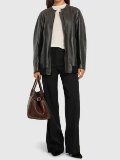 Bomber Kengia in pelle