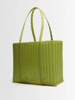 Borsa a cesta grande intrecciata