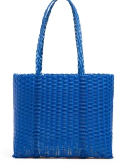 Borsa a cesta grande intrecciata