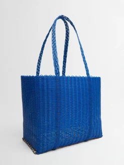 Borsa a cesta grande intrecciata