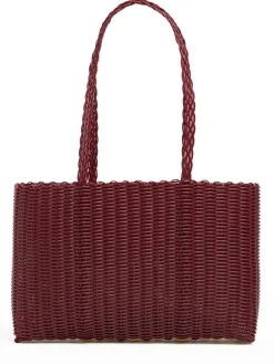 Borsa a spalla intrecciata